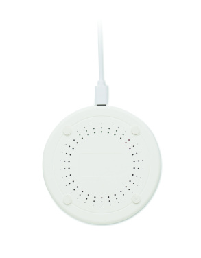 Logo trade promotional giveaway photo of: Cork wireless charger 15W