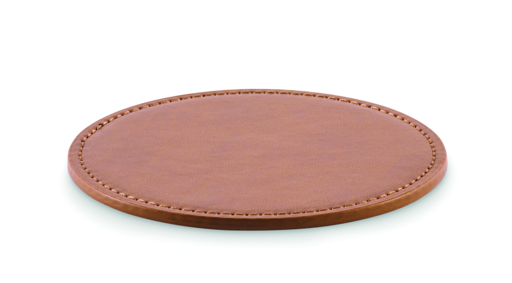 Logotrade promotional gifts photo of: Round coaster in PU