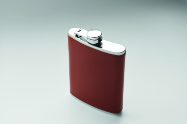 Logo trade promotional giveaways picture of: Slim hip flask 200 ml