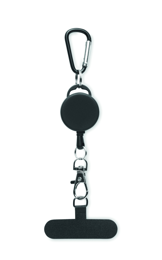 Logo trade promotional merchandise photo of: Retractable phone holder