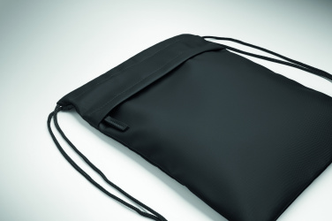 Logotrade promotional merchandise photo of: Drawstring bag in 600D RPET