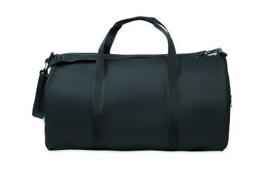 Logo trade promotional giveaways picture of: Duffle bag in 600D RPET