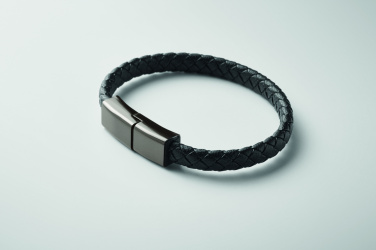 Logo trade promotional merchandise photo of: Braided bracelet cable type-C