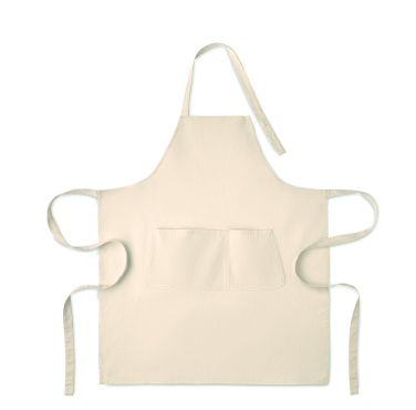 Logo trade promotional gifts image of: Organic cotton apron 240 gr/m²