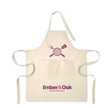 Logo trade promotional products picture of: Organic cotton apron 240 gr/m²