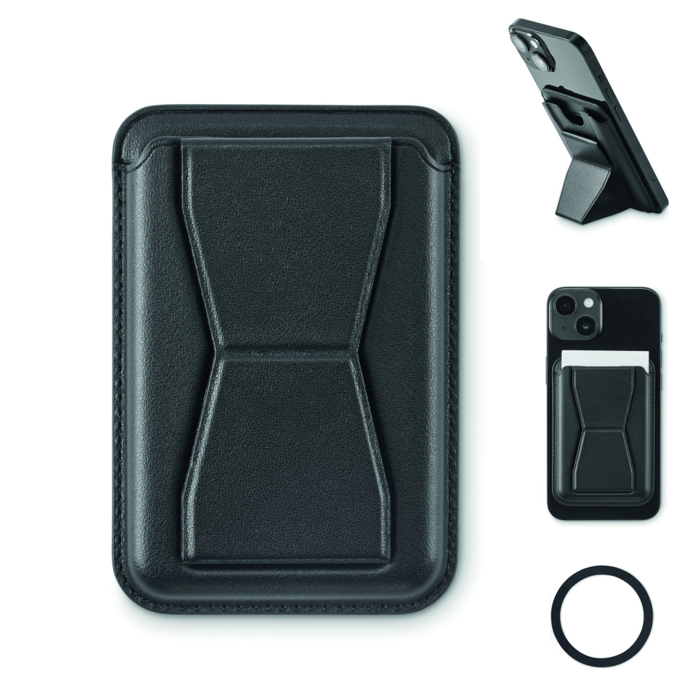 Logotrade promotional product image of: Magnetic PU cardholder