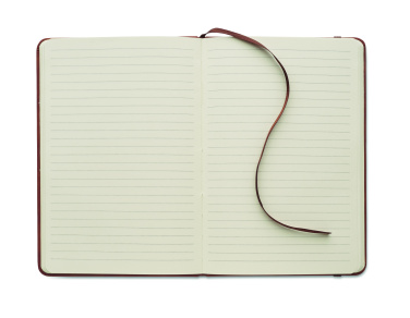 Logo trade promotional item photo of: A5 smokey PU notebook