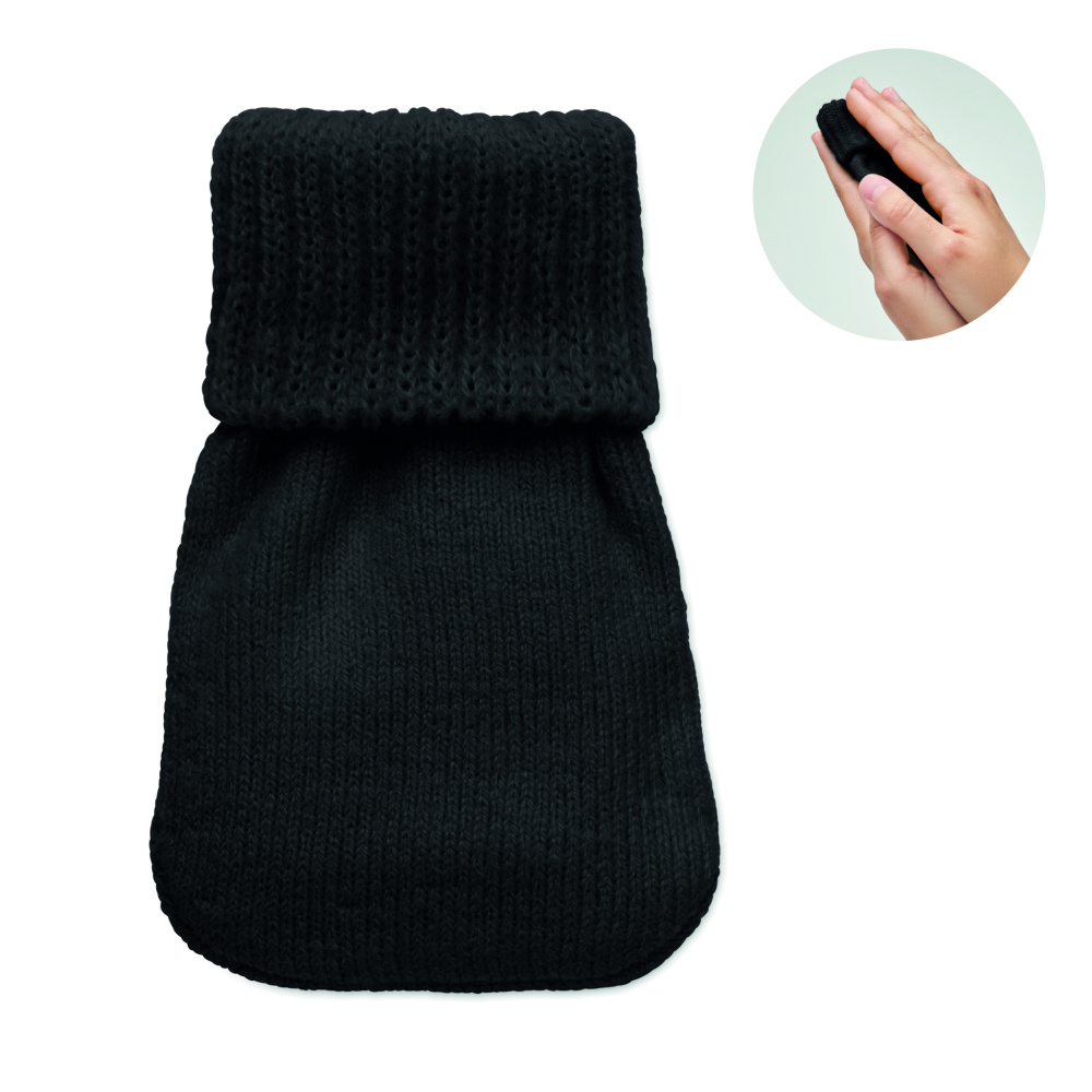 Logotrade promotional product picture of: Hand warmer knitted polyester