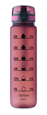 Logotrade promotional gift image of: Sports water bottle RPET 1L