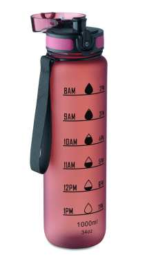 Logotrade promotional merchandise picture of: Sports water bottle RPET 1L