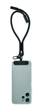 Logo trade corporate gifts image of: Charging phone wrist strap 60W