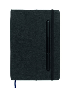 Logotrade promotional gift picture of: A5 notebook with phone holder