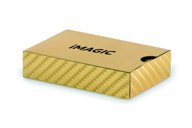 Logo trade promotional giveaways image of: Waterproof playing cards