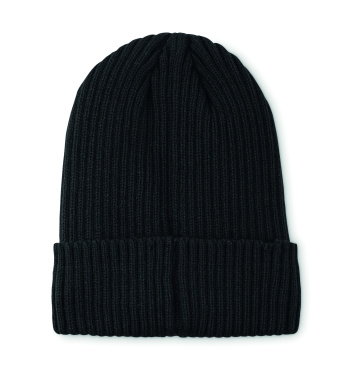 Logo trade corporate gifts image of: 3M knitted beanie with cuff
