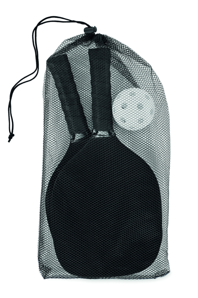 Logo trade promotional merchandise image of: Pickle ball paddle set