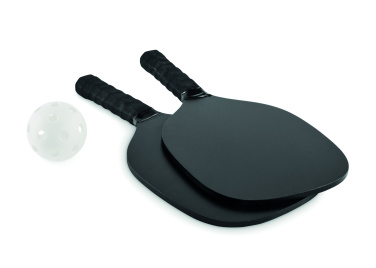 Logo trade advertising products image of: Pickle ball paddle set