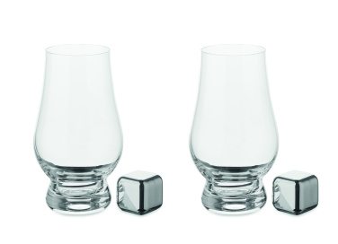 Logo trade promotional giveaways picture of: Set of whisky tasting glasses