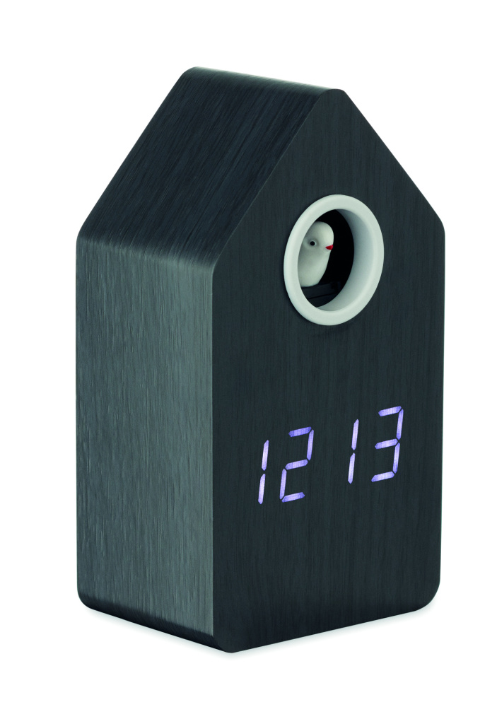 Logotrade promotional gifts photo of: MDF cuckoo alarm clock