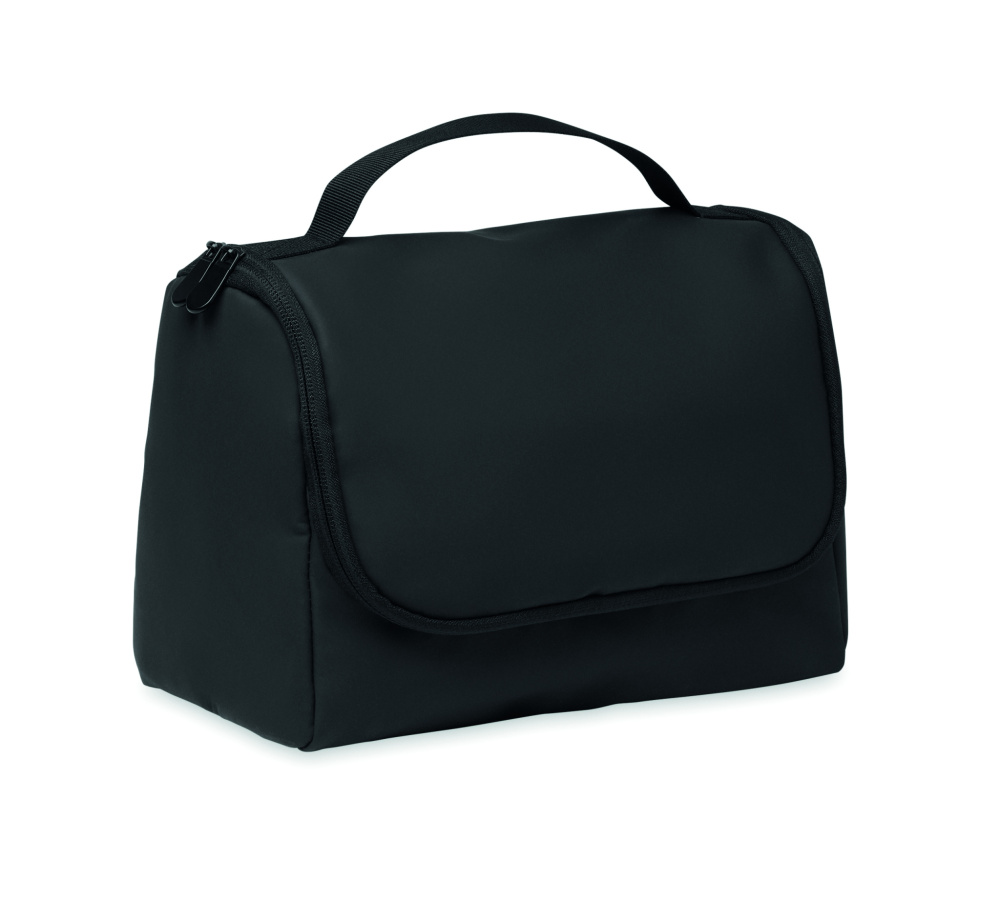 Logo trade advertising product photo of: Cosmetic hanging bag in PU