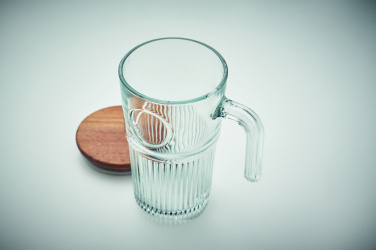 Logo trade promotional product photo of: Glass mug 450ml