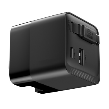 Logotrade promotional gift image of: Urban Vitamin Mendocino 65W GaN charger retractable cable