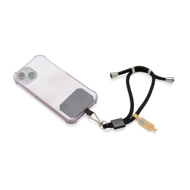 Logo trade advertising products image of: CarryLoop RCS recycled PET adjustable phone holder wristlet