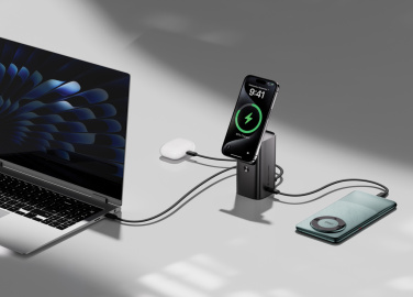 Logotrade advertising product picture of: Urban Vitamin Sunnyvale 100W 15.000mAh magnetic powerbank