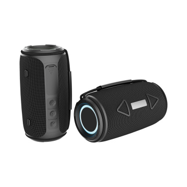 Logotrade promotional giveaway image of: Prisma RCS recycled plastic IPX 4 waterpoof 16W speaker