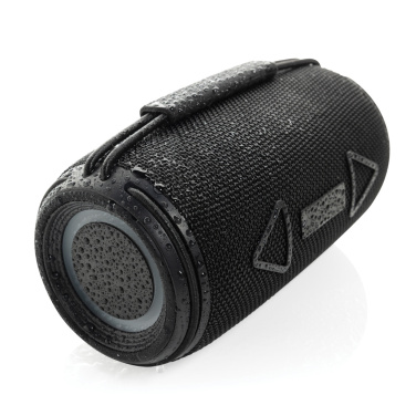 Logotrade advertising products photo of: Prisma RCS recycled plastic IPX 4 waterpoof 16W speaker