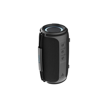 Logotrade promotional item image of: Prisma RCS recycled plastic IPX 4 waterpoof 16W speaker