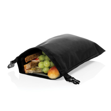 Logotrade business gift image of: Snackstrap AWARE™ RPET foldable lunchbag 30x20CM