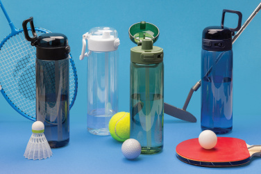 Logo trade promotional gifts image of: SipnLock RCS RPET Leakproof sports water bottle 800ML