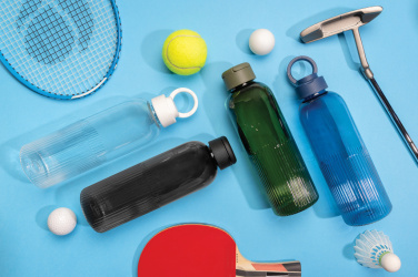 Logo trade business gifts image of: Ripple RCS RPET Leakproof water bottle with handle 750ML