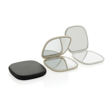 Logo trade promotional gifts image of: Reflecta RCS recycled plastic make-up mirror