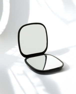Logo trade advertising products image of: Reflecta RCS recycled plastic make-up mirror