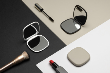 Logo trade promotional giveaway photo of: Reflecta RCS recycled plastic make-up mirror