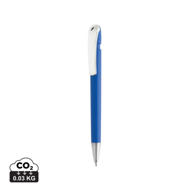 Logotrade promotional product image of: Glide GRS certified R-ABS Metal Clip Pen