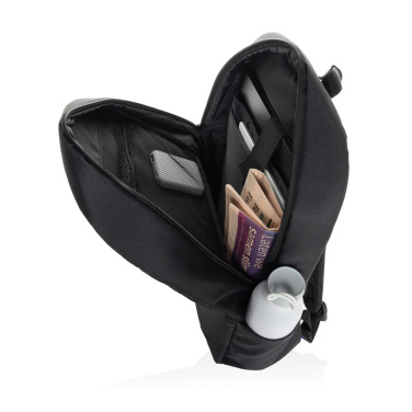 Logo trade corporate gifts image of: CityPack AWARE™ RPET Business 15.6 inch laptop backpack