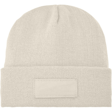 Logo trade promotional merchandise picture of: Boreas beanie with patch