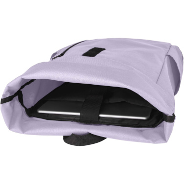 Logotrade promotional items photo of: Byron 15.6" GRS RPET roll-top backpack 18L