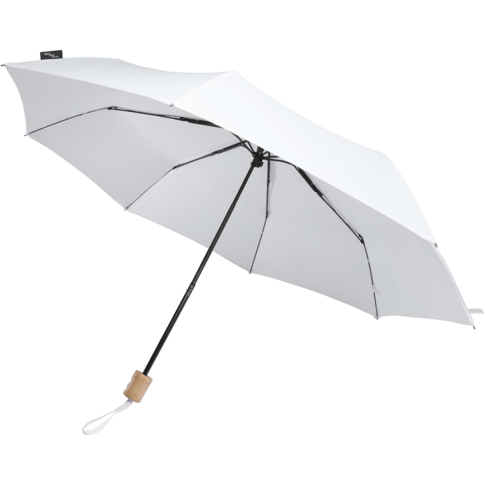 Logo trade promotional merchandise image of: Dane 21" RPET umbrella