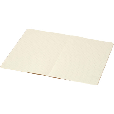 Logotrade promotional item picture of: Slyk A5 kraft cahier notebook with dotted pages