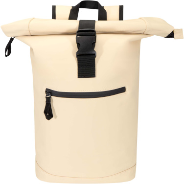 Logo trade promotional products picture of: Resi Plus 15" GRS recycled roll-top backpack 18L
