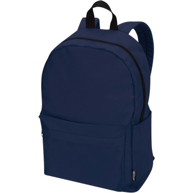 Logo trade promotional merchandise picture of: Byron 14" GRS recycled city laptop backpack 16L