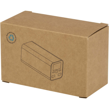 Logotrade promotional giveaway image of: Acamar 20.000 mAh 70W recycled aluminium laptop power bank