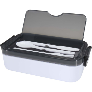 Logotrade promotional giveaways photo of: Snappy lunch box and cutlery set