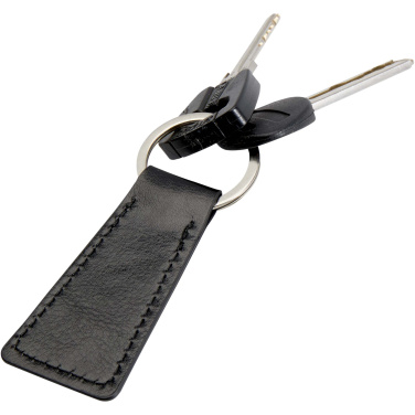 Logo trade promotional giveaway photo of: Puky recycled plastic keychain