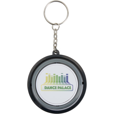 Logo trade promotional giveaways picture of: Spinx recycled plastic gyroscope fidget keychain