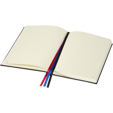 Logo trade promotional giveaway photo of: Alder A5 hard cover notebook