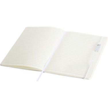 Logotrade corporate gifts photo of: Legato Elegance A5 hard cover notebook and rollerball pen set